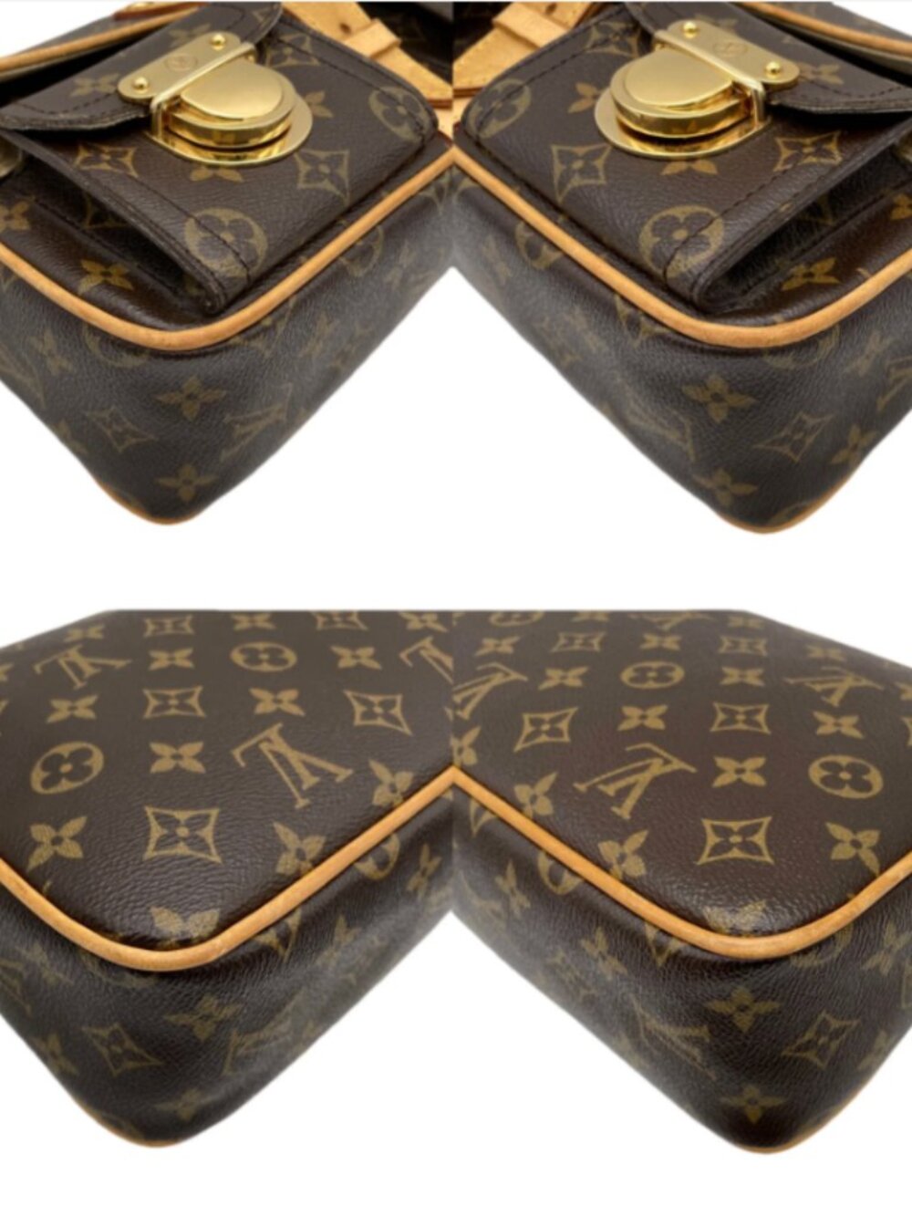 Louis Vuitton 2006 Hudson PM Monogram Canvas Shoulder Bag Made in France - Picture 8 of 11